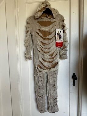 Target Beige Distressed Mummy Costume with Hood